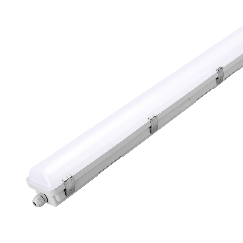Integrated diffuser and gear tray design High Efficiency Lighting, 180lm/W BESA holes & side holes for cable entry, suitable for various applications